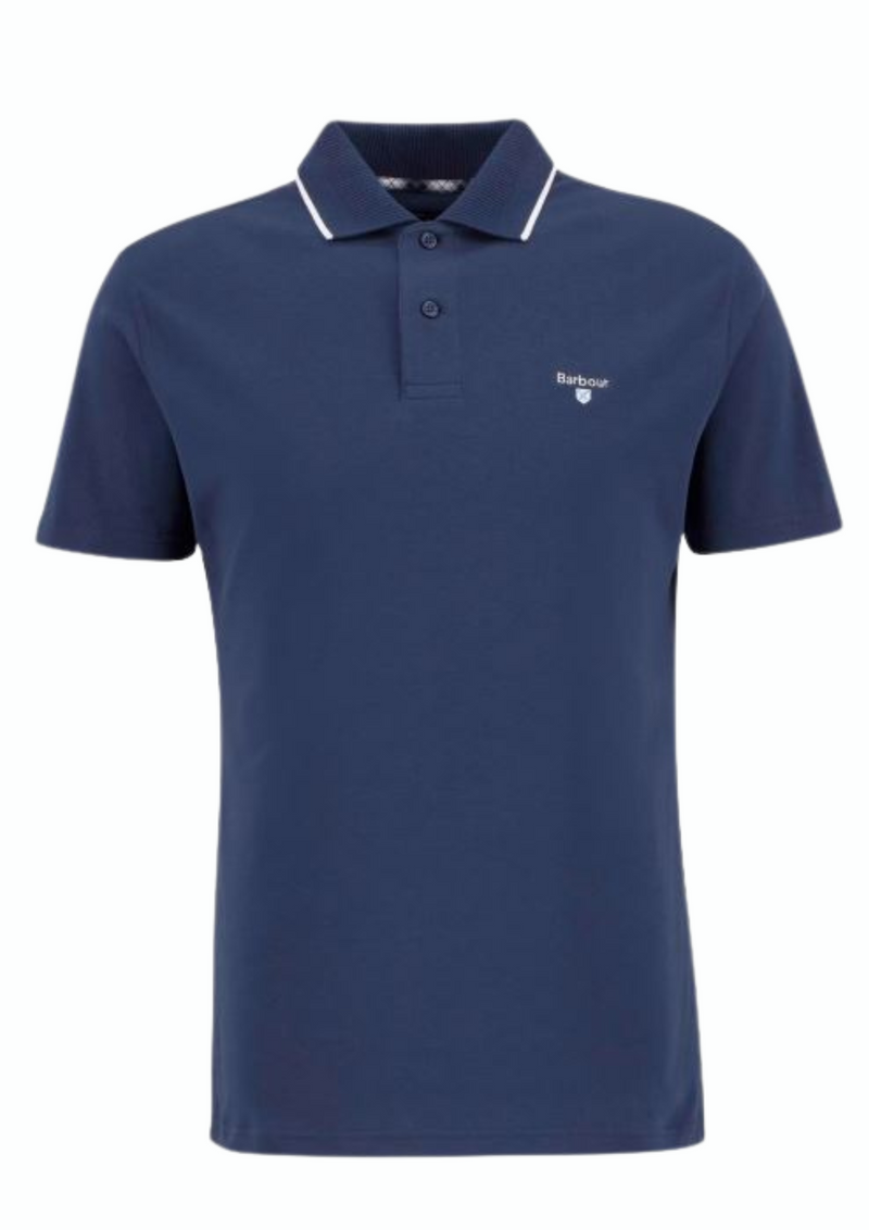 An image of the Barbour Hackney Tailored Polo Shirt