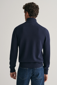 Casual Cotton Half Zip Sweater