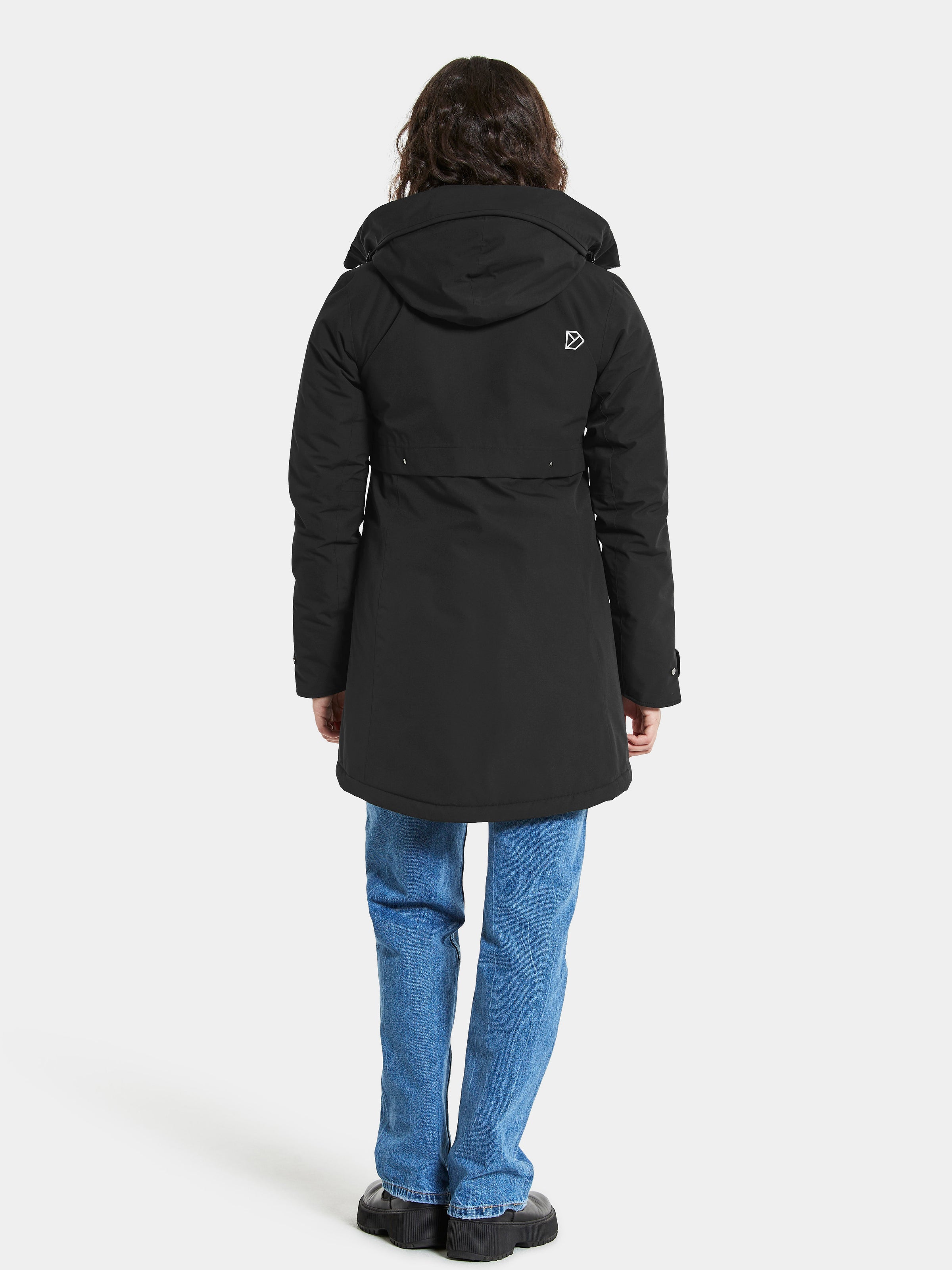 Kinley parka black cheap label canada goose
