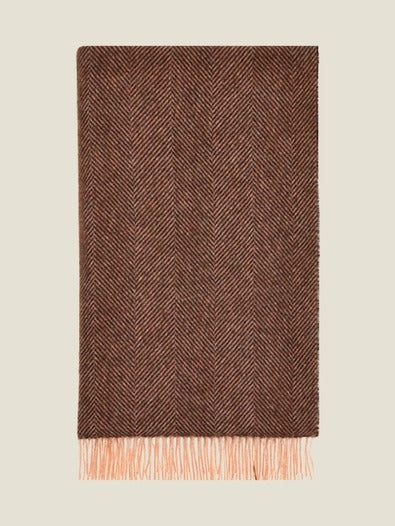 An image of the Bronte by Moon Pure Wool Throw