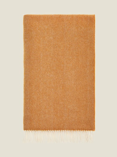 An image of the Bronte by Moon Pure Wool Throw