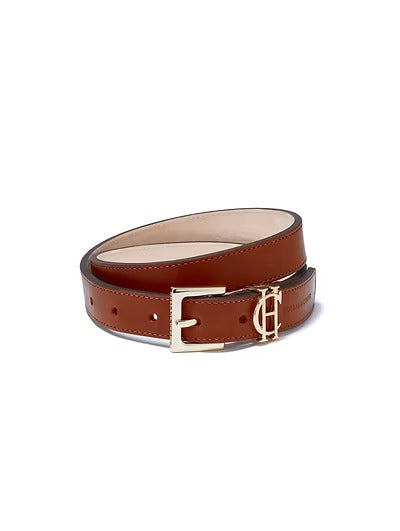 An image of the Holland Cooper HC Slim Logo Belt