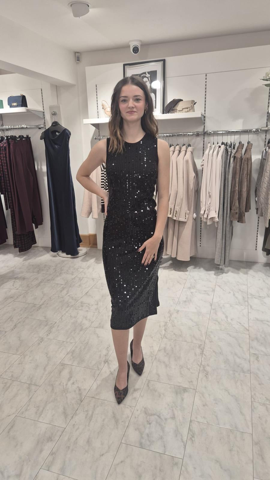 An image of the Marella Addetto Knitted Dress