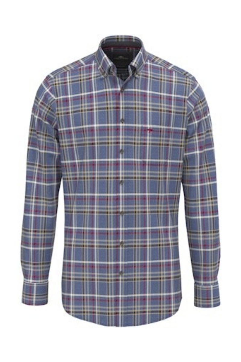Premium Melange Check LS Shirt
