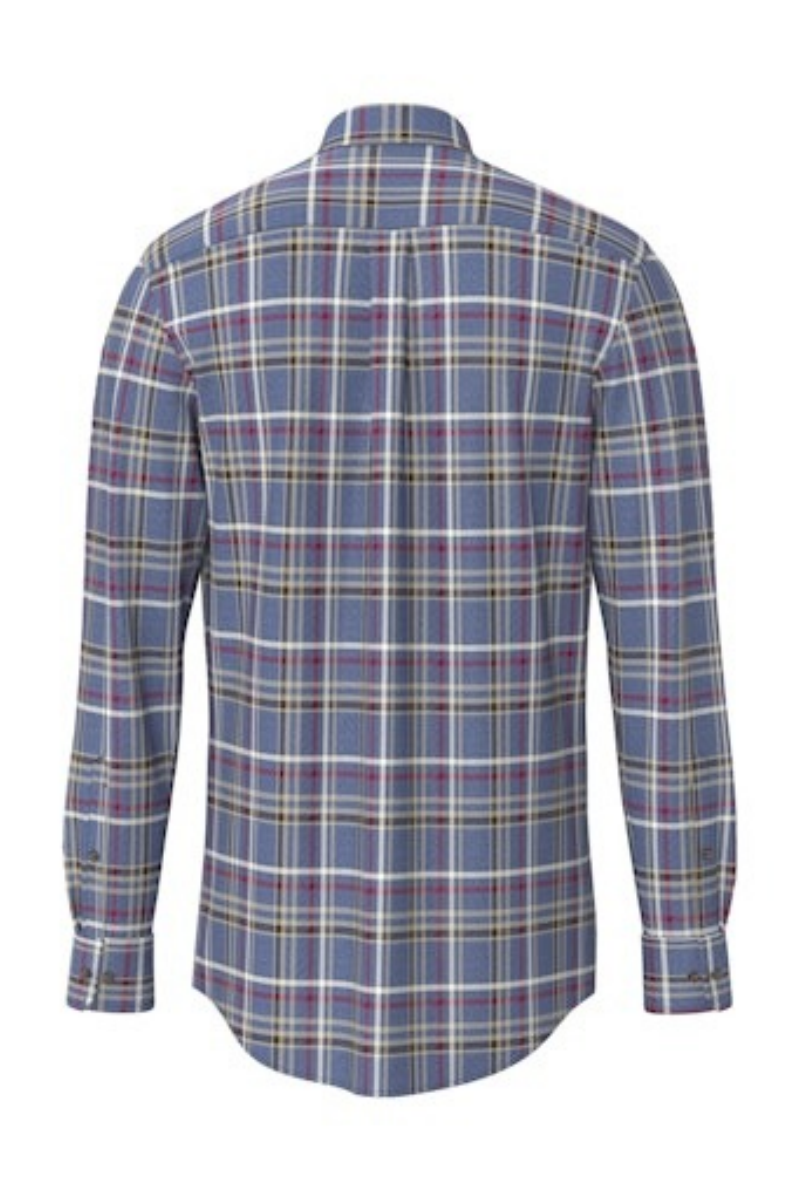 Premium Melange Check LS Shirt
