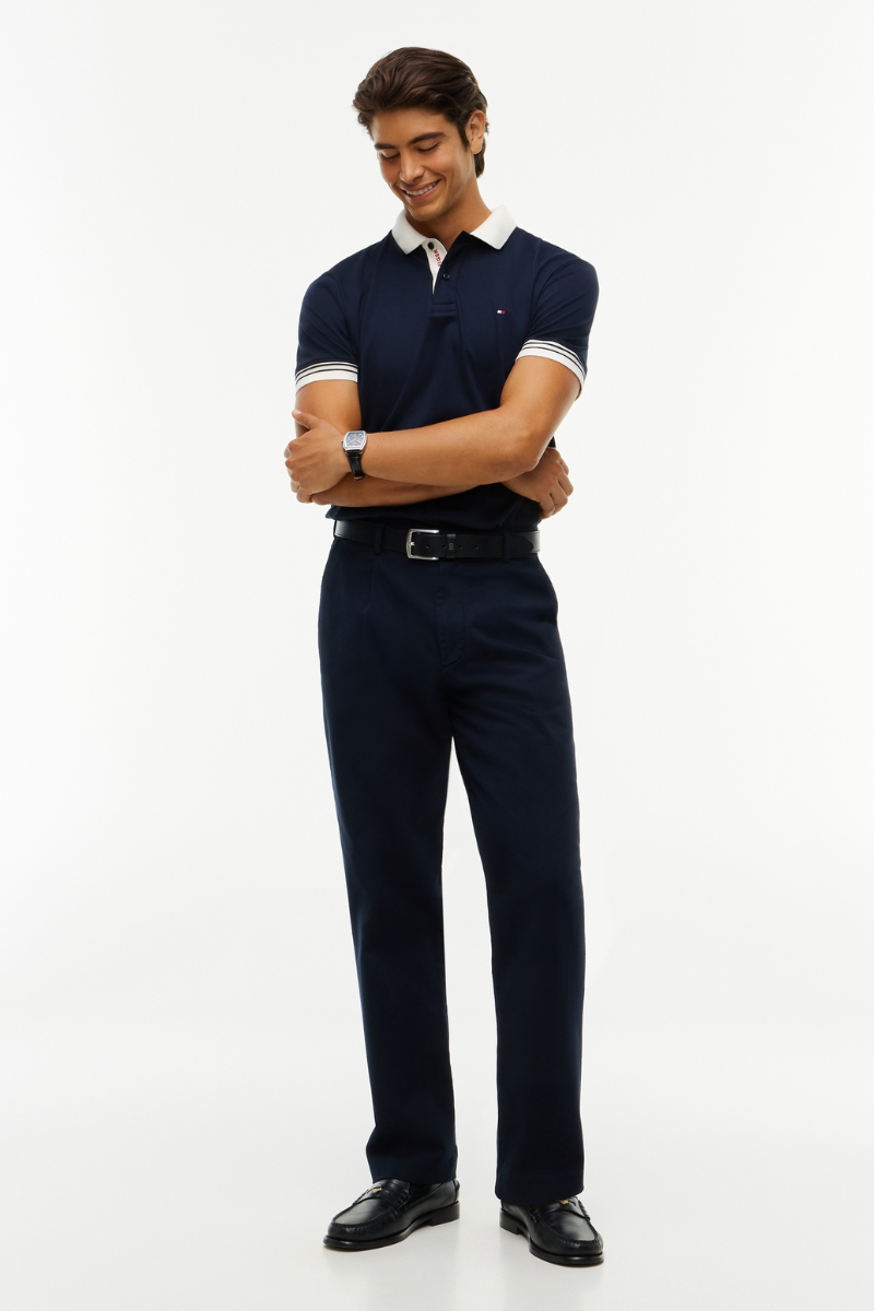 Interlock Placket Detail Reg Polo