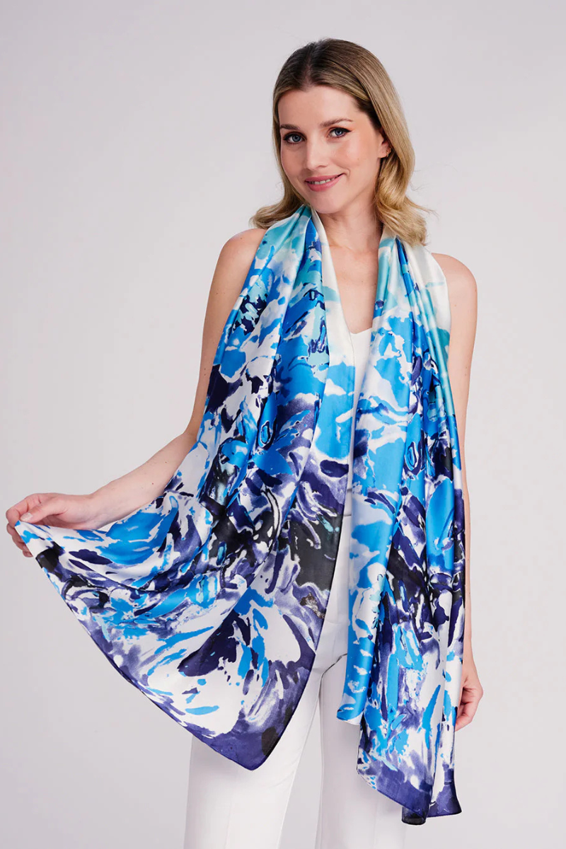 An image of the Pia Rossini Iris Scarf