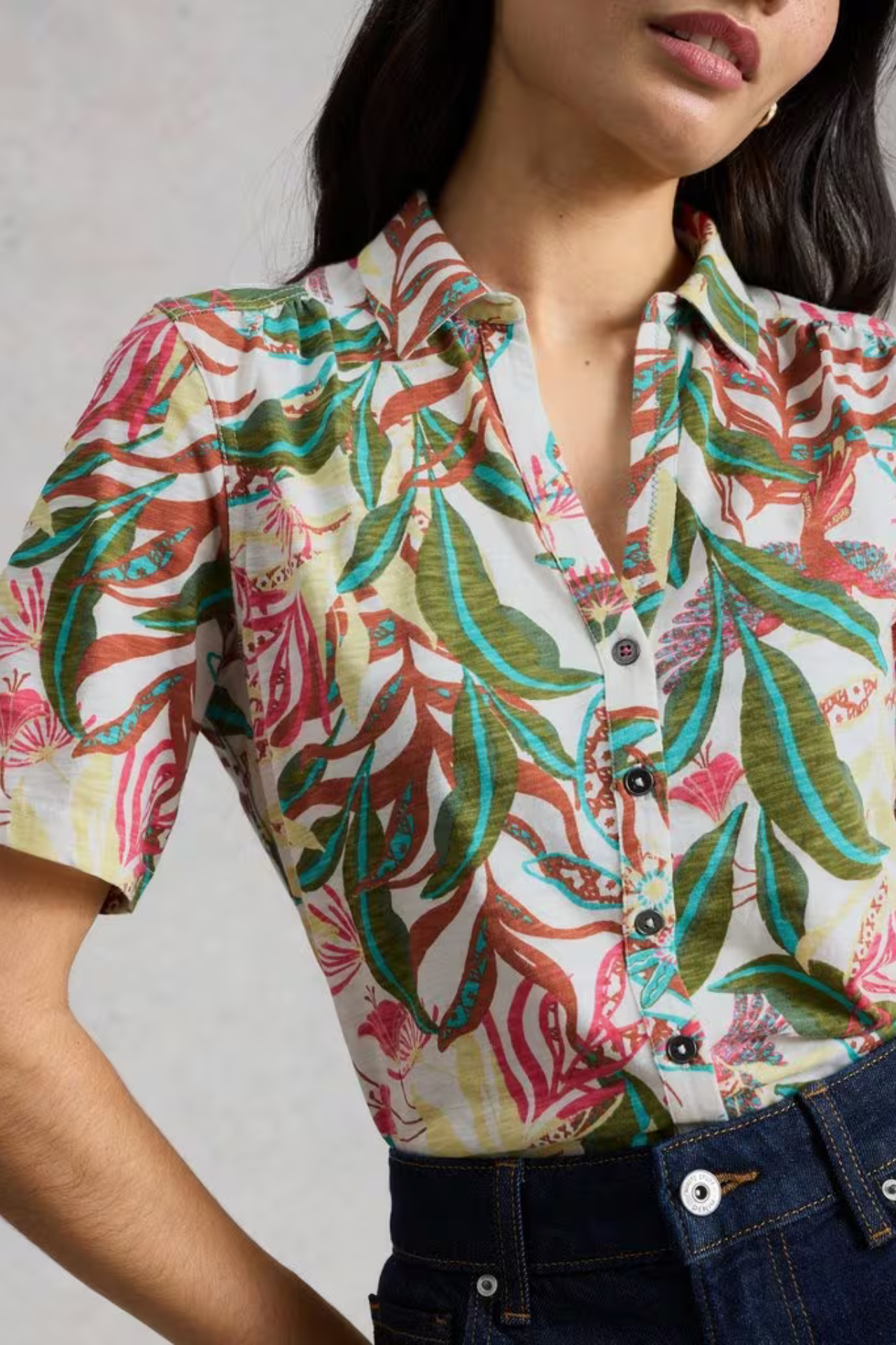 Annie Short Sleeve Jersey Shirt