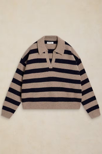 Izzy Striped Collar Jumper