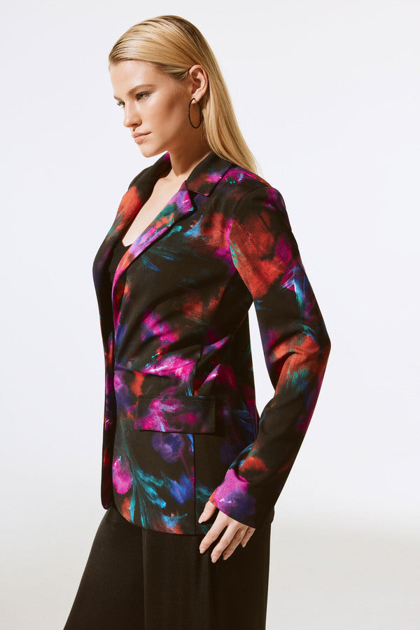 An image of the Joseph Ribkoff Floral Blazer