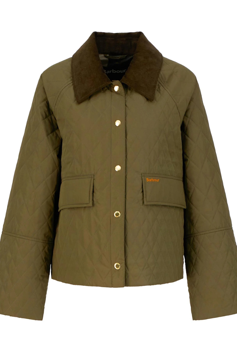 An image of the Barbour Kirby Quilted Jacket