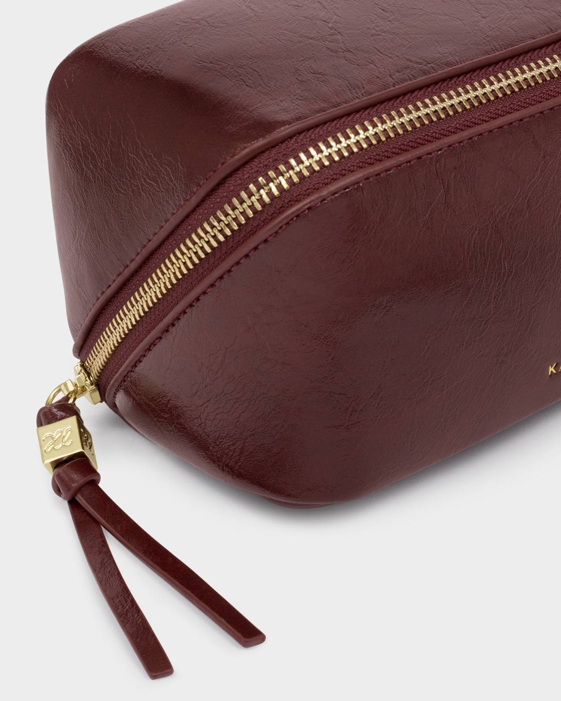 Fold-Out Mirror Make Up Bag