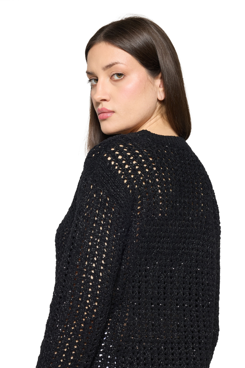 An image of the Betty Barclay LS Knitted Sweater