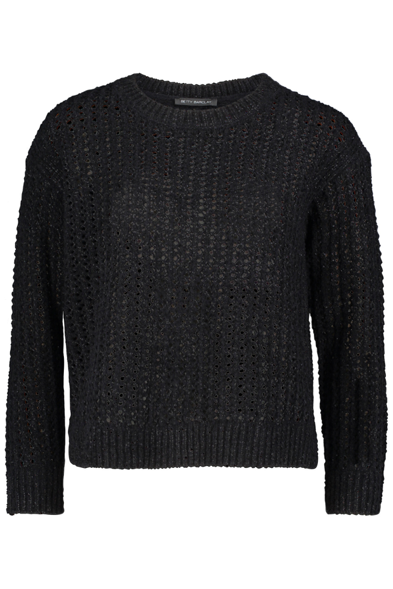An image of the Betty Barclay LS Knitted Sweater