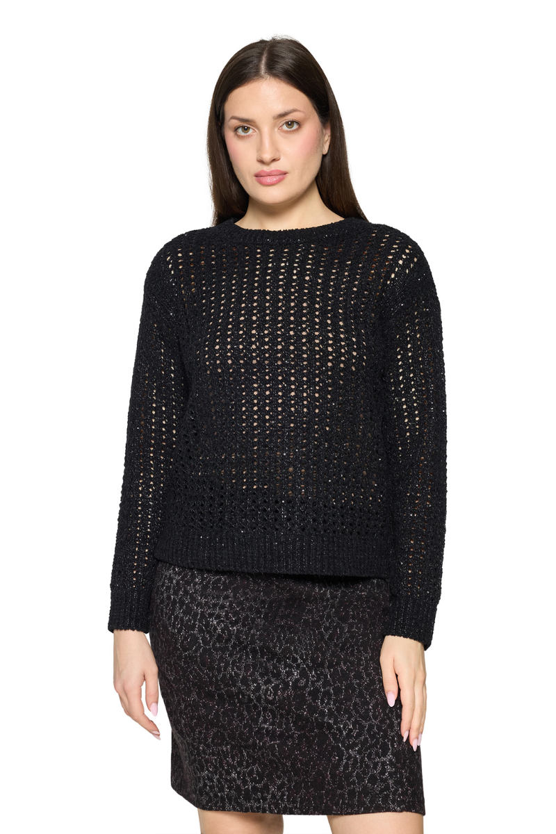 An image of the Betty Barclay LS Knitted Sweater