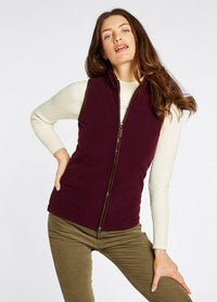 An image of the Dubarry Carbury Fleece Gilet