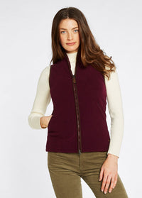 An image of the Dubarry Carbury Fleece Gilet