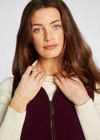 An image of the Dubarry Carbury Fleece Gilet