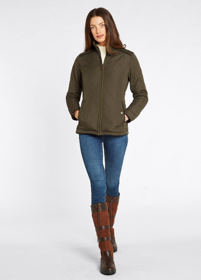 An image of the Dubarry Glenfarne Quilted Jacket