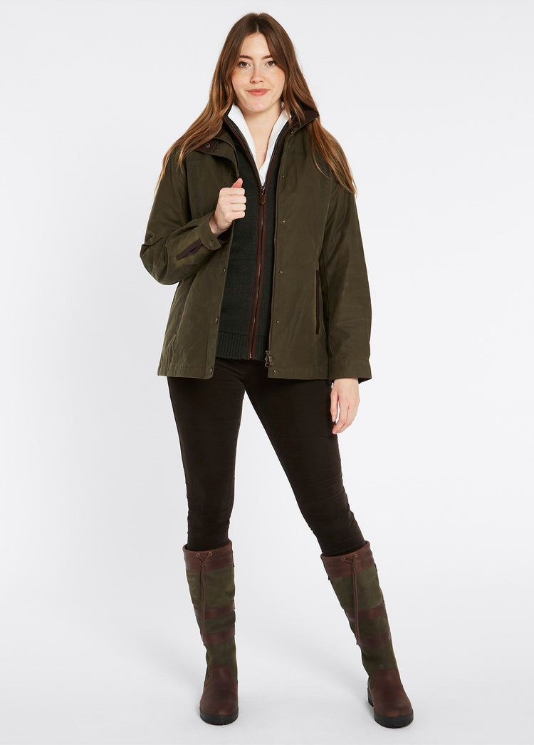 An image of the Dubarry Mountrath Waxed Jacket