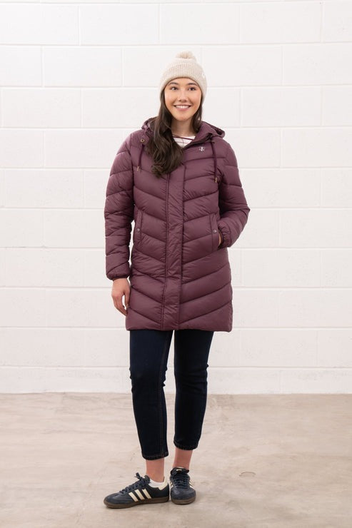 An image of the Lighthouse Laurel Ladies Coat