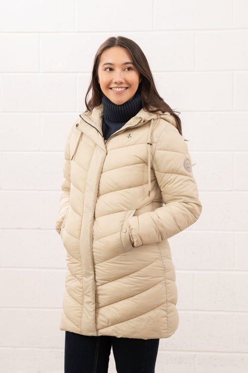 An image of the Lighthouse Laurel Ladies Coat