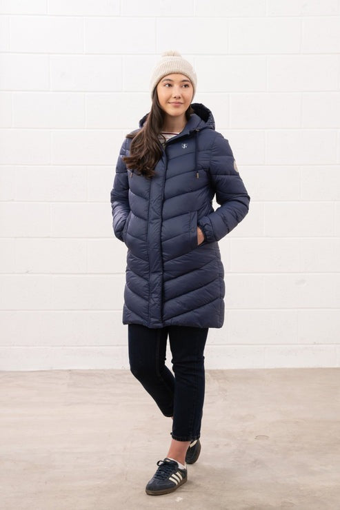 An image of the Lighthouse Laurel Ladies Coat