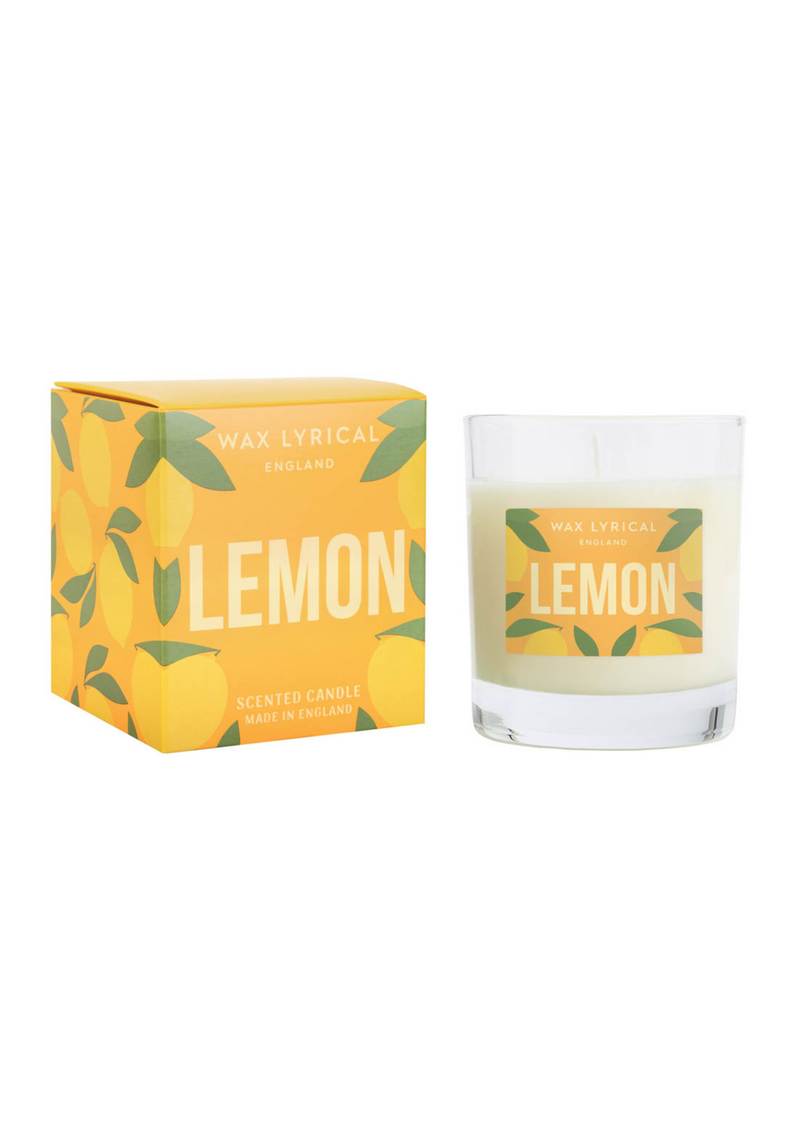 An image of the Wax Lyrical Lemon Candle