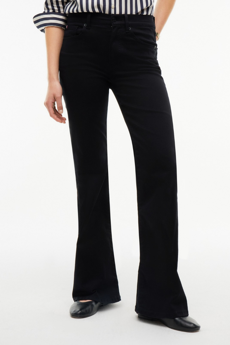 Luna Mid Rise Flare Jeans