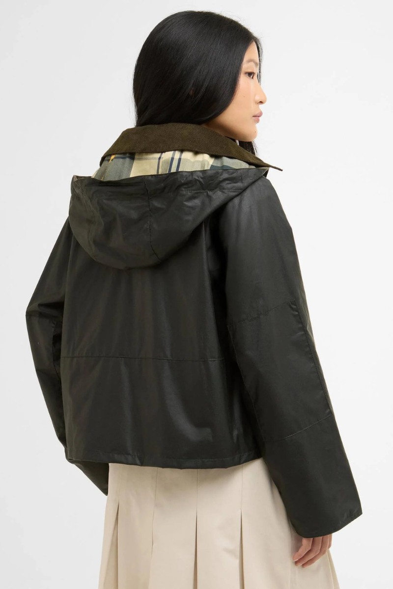 An image of the Barbour Liza Wax Jacket