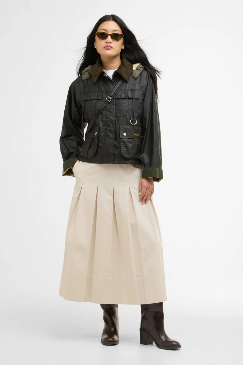 An image of the Barbour Liza Wax Jacket