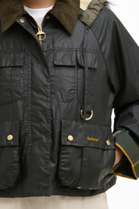 An image of the Barbour Liza Wax Jacket