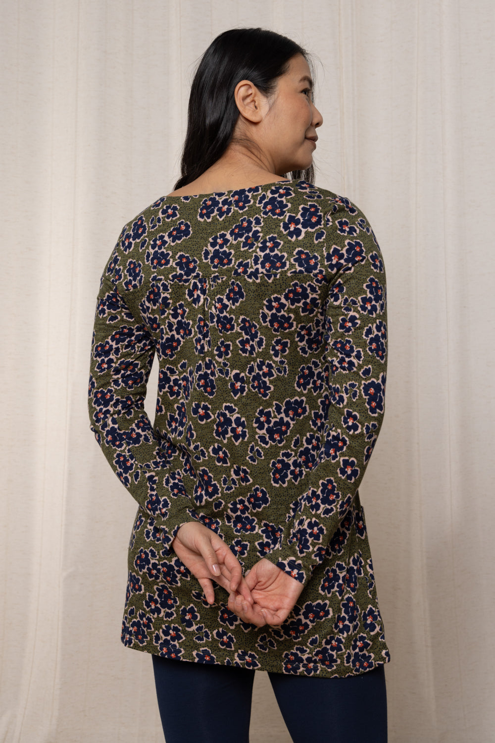 An image of the Lily & Me Clover Tunic Meadow