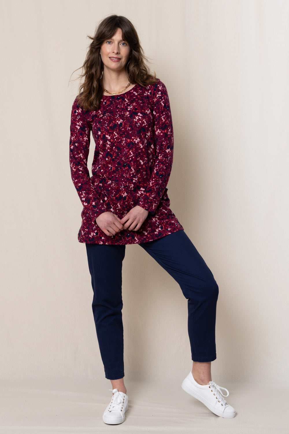An image of the Lily & Me High Tea Tunic Joyce