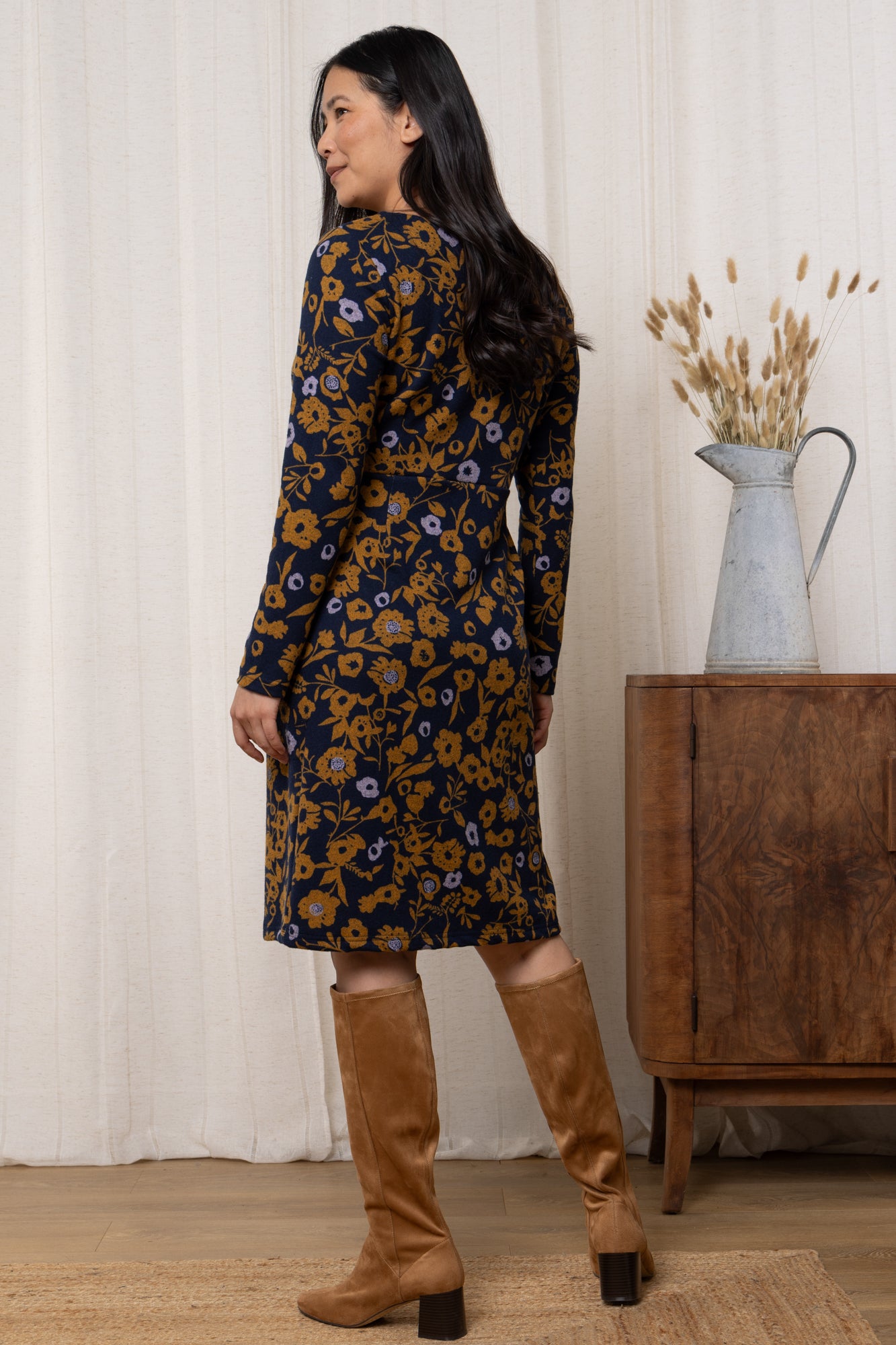 An image of the Lily & Me Frampton Dress Cuckoo