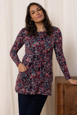 An image of the Lily & Me High Tea Tunic Hedgerow