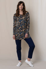 An image of the Lily & Me High Tea Tunic Hedgerow