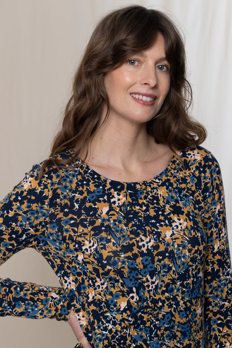 An image of the Lily & Me High Tea Tunic Hedgerow