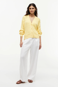Mid Gg Cable V-Nk Cardi