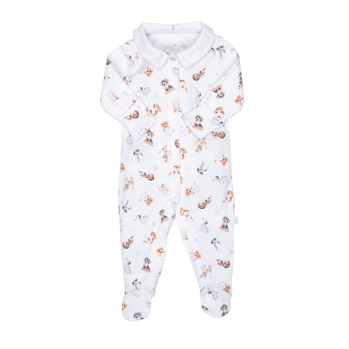 An image of the Wrendale Designs Printed Babygrow