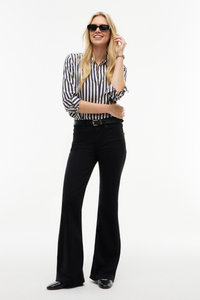 Luna Mid Rise Flare Jeans