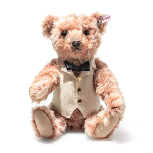 An image of the Steiff Teddy Bear Mark Twain 35 RMS Cinnamon Sharpe