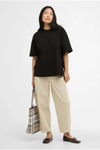 An image of the Barbour Marron Top