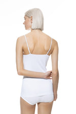 An image of the mey Spaghetti Top