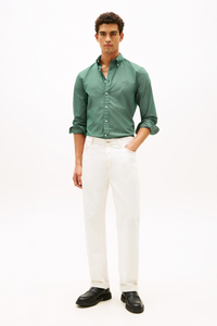 Flex Poplin Micro Print Shirt