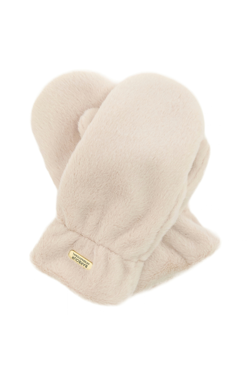 B.Intl Cyrus Faux Fur Mitts