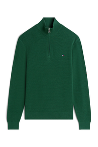 Seasonal Structure Zip Mock
