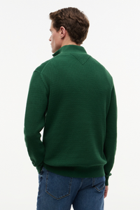 Seasonal Structure Zip Mock