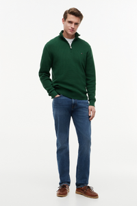 Seasonal Structure Zip Mock