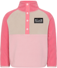 An image of the Didriksons Monte Kids Half Button Fleece